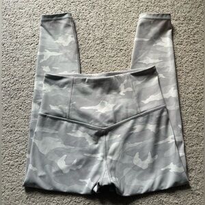 Athleta Gray Camo Leggings